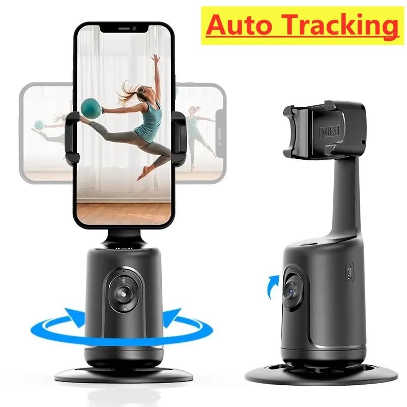 360 Auto Tripod Face Tracking Gimbal AI Smart Gimbal Face